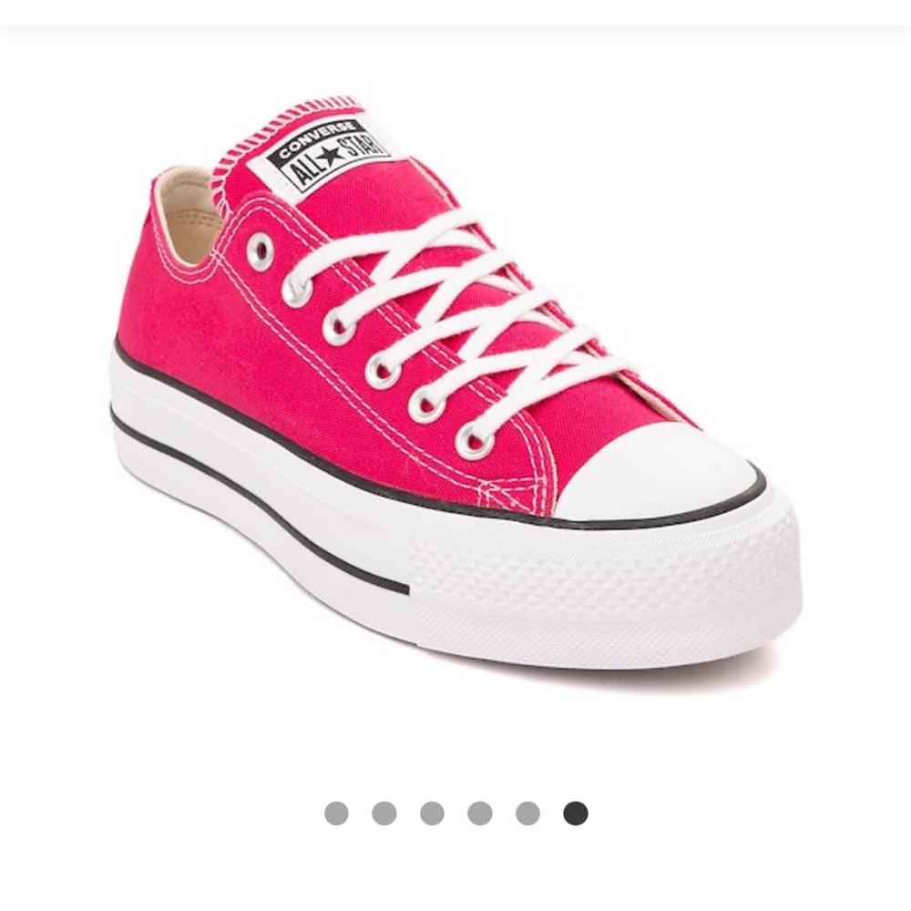 Pink Platform Converse Women's Sneakers